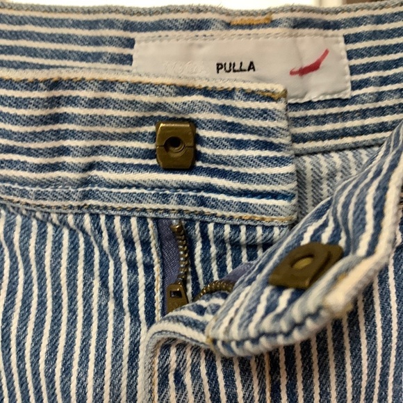 Toga Pulla Stripe Railroad Denim - Picture 2 of 7